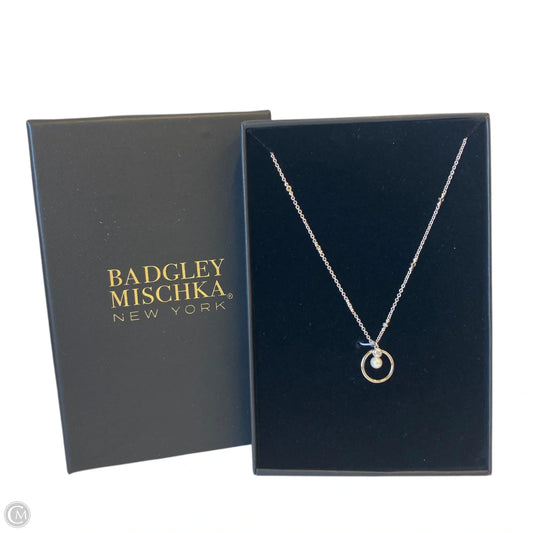 Necklace Pendant By Badgley Mischka