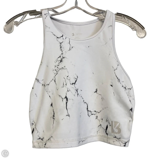 Athletic Tank Top By Buffbunny In White, Size: S