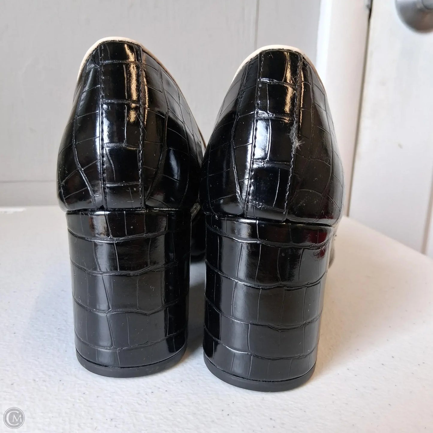 Shoes Heels Block By Liz Claiborne In Black, Size: 7.5