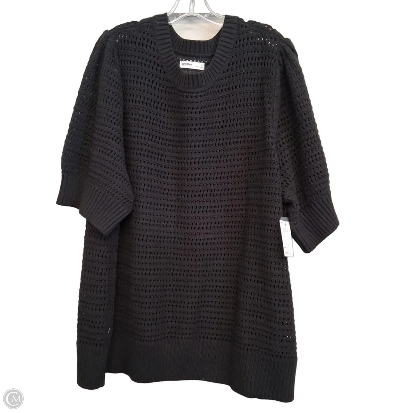 Sweater By Sonoma In Black, Size: 4x