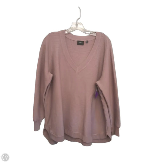Sweater By Cyrus In Purple, Size: 2x