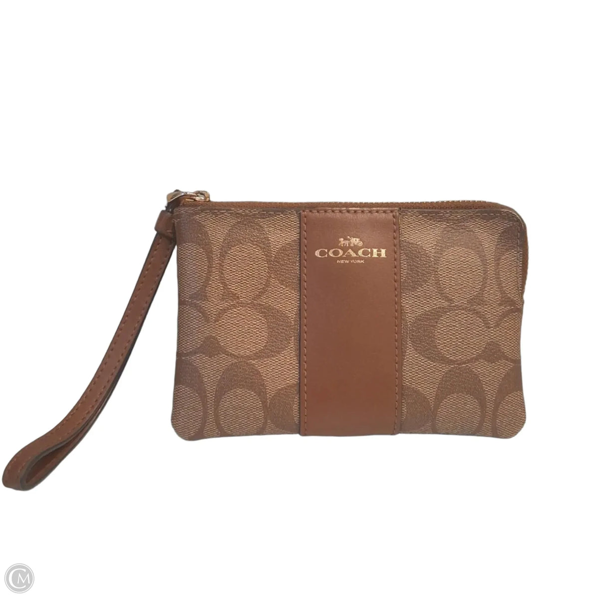 Wristlet Designer By Coach, Size: Large
