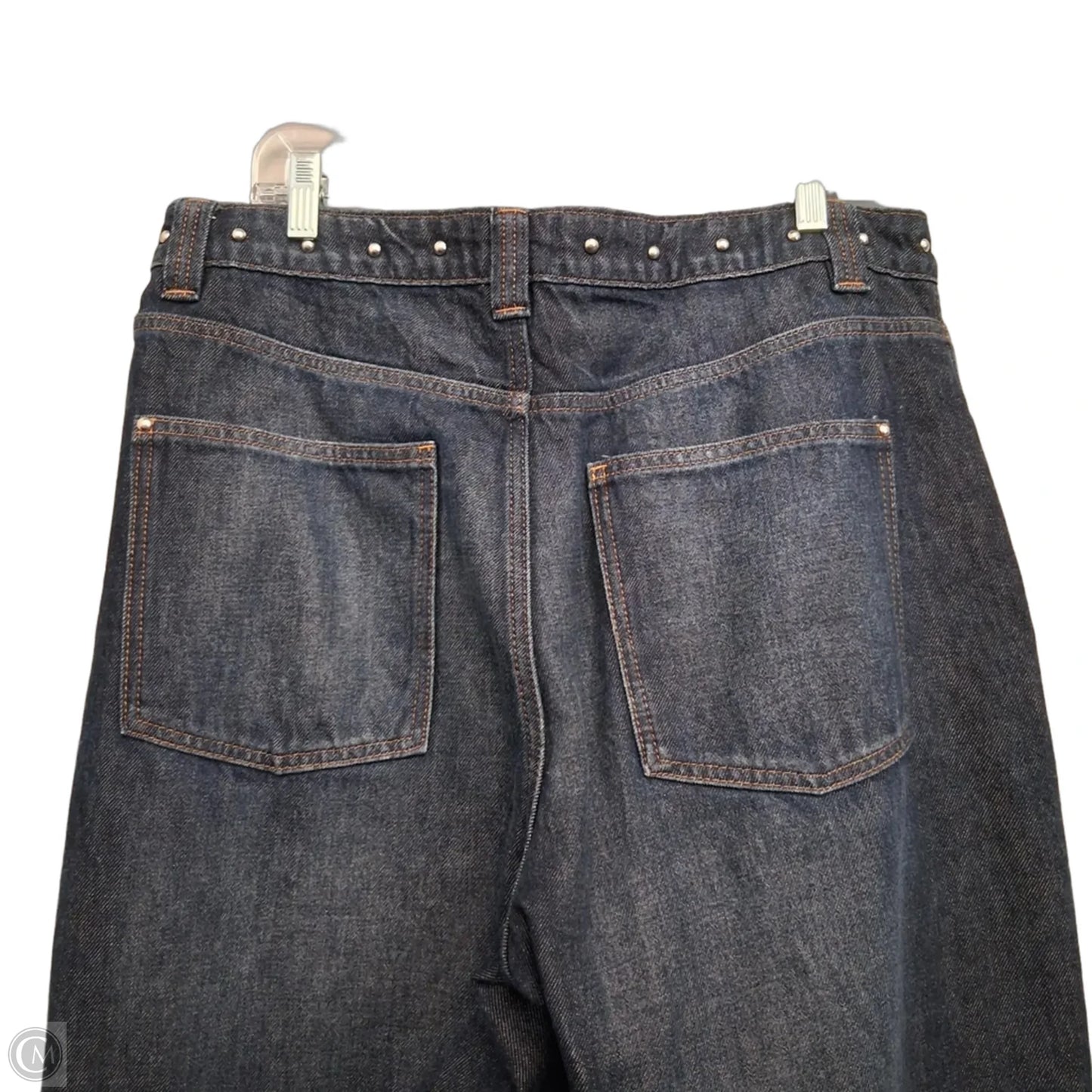 Jeans Wide Leg By Cotton On In Blue, Size: 14