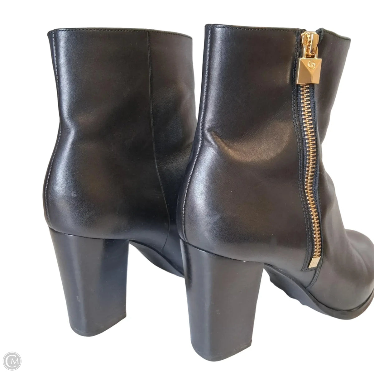 Boots Designer By Michael Kors In Black, Size: 8