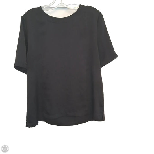 Top Short Sleeve By Vince Camuto In Black, Size: L