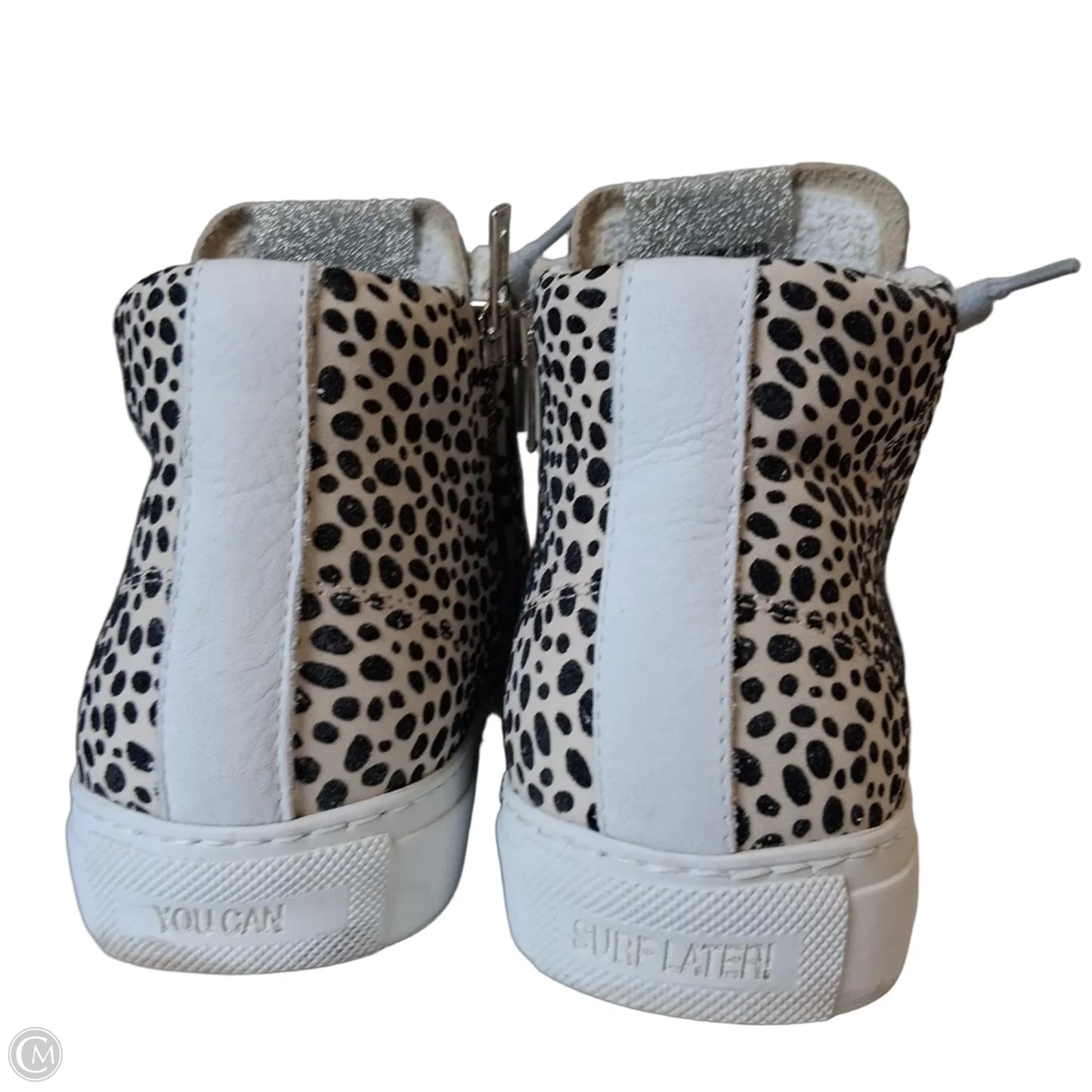 Shoes Athletic By P448 In Animal Print, Size: 6