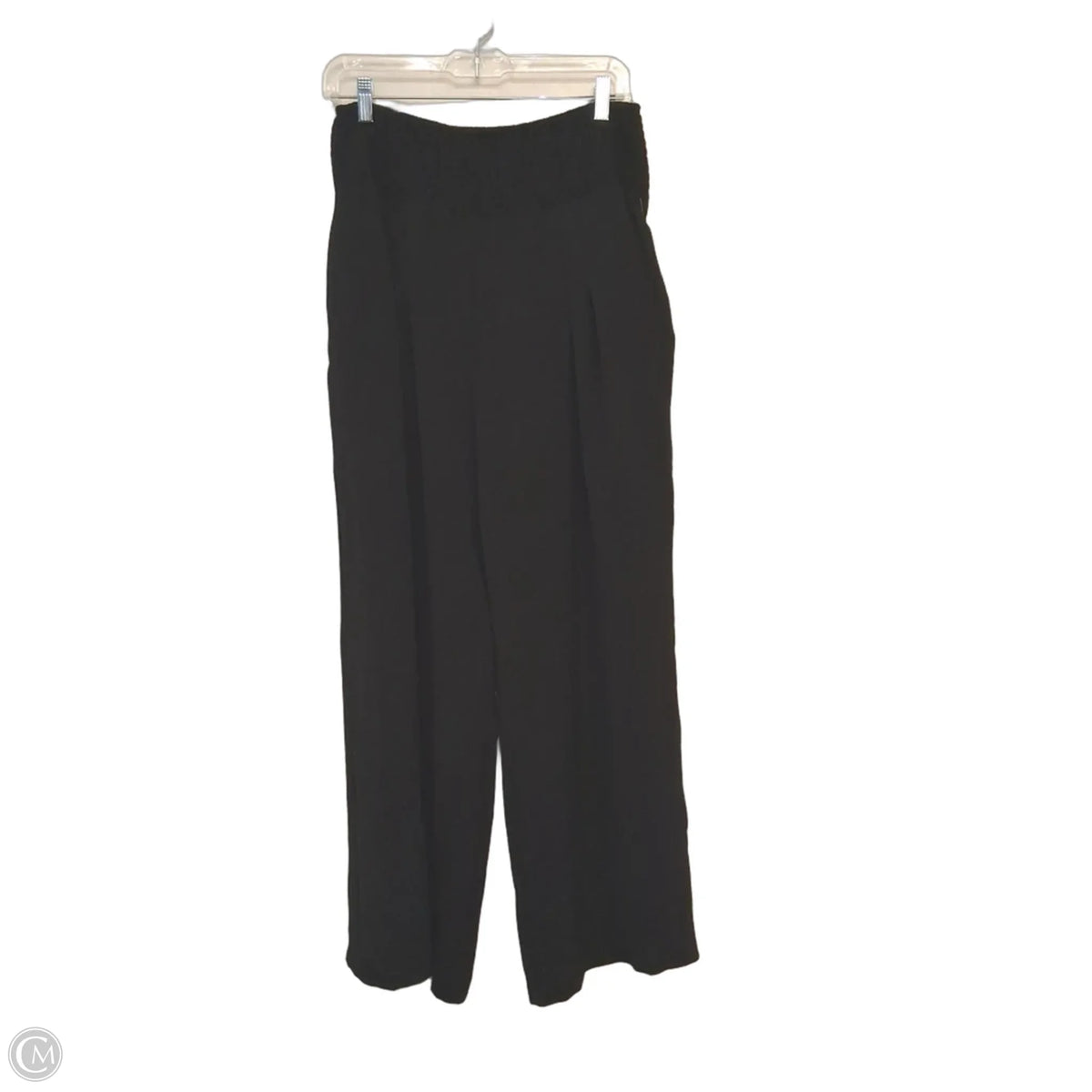 Pants Linen  In Black, Size: 12