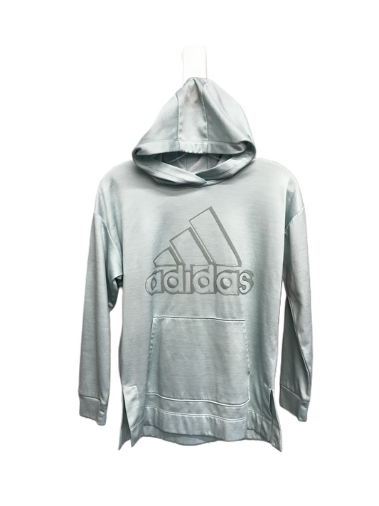 Athletic Top Long Sleeve Collar By Adidas  Size: S