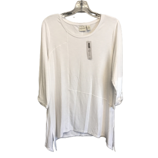 Top Long Sleeve Basic By Zenergy By Chicos  Size: M