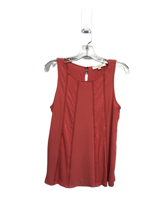 Top Sleeveless By Loft  Size: M