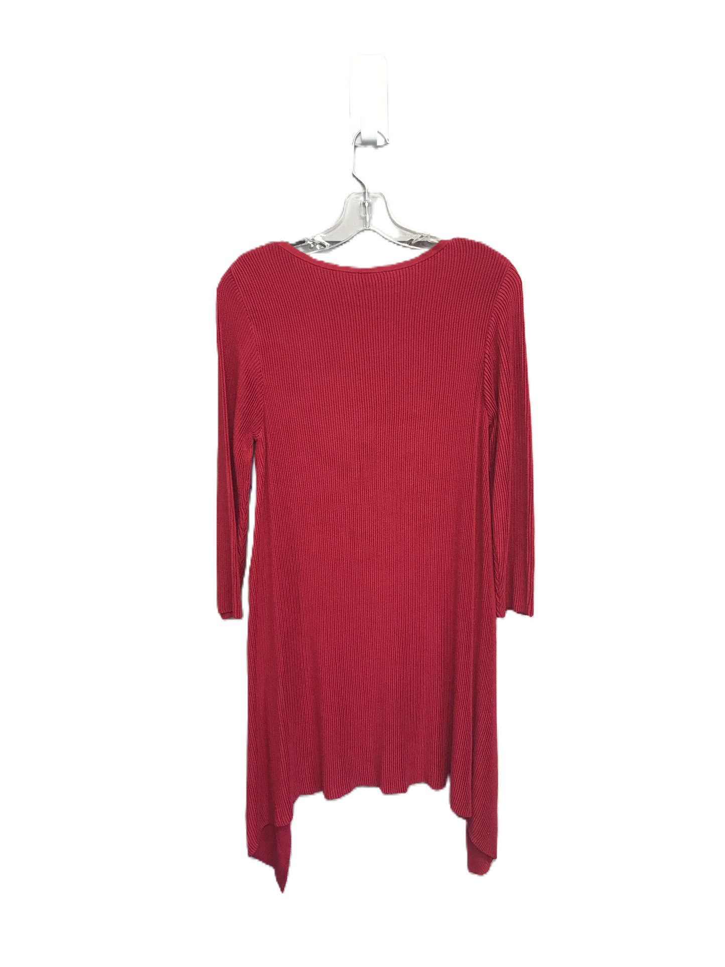 Red Top Long Sleeve By Chicos, Size: M