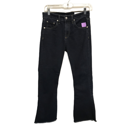 Blue Denim Jeans Flared By Rag & Bones Jeans, Size: 2