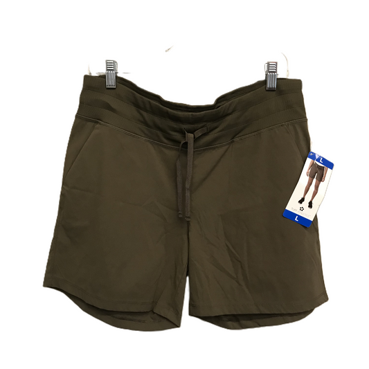 Brown Athletic Shorts By Tuff Athletics, Size: L