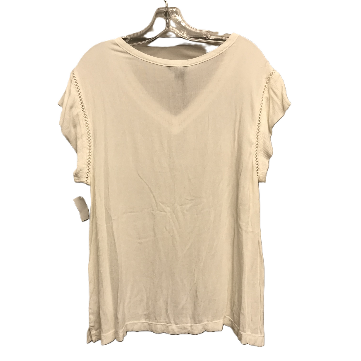 Cream Top Sleeveless By Buffalo David Bitton, Size: L