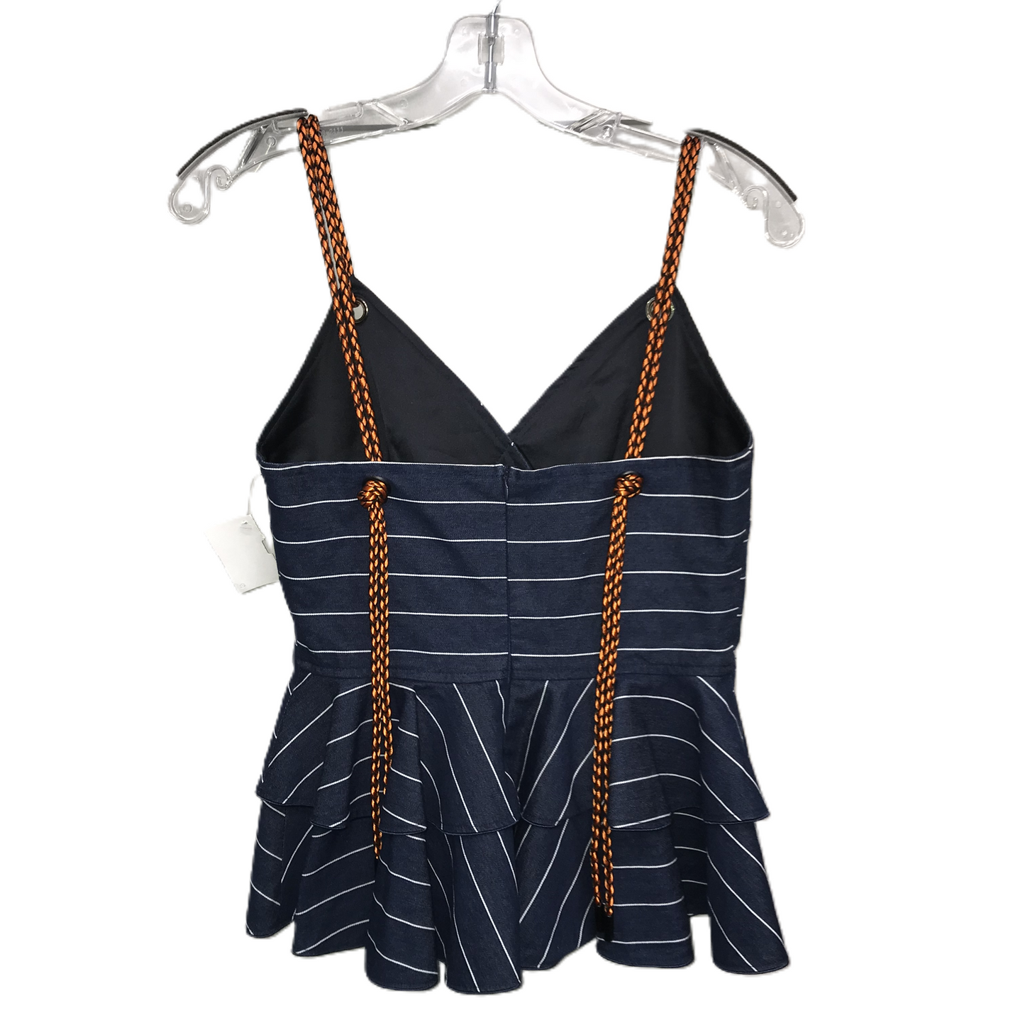 Top Sleeveless By Gracia In Striped Pattern, Size: S