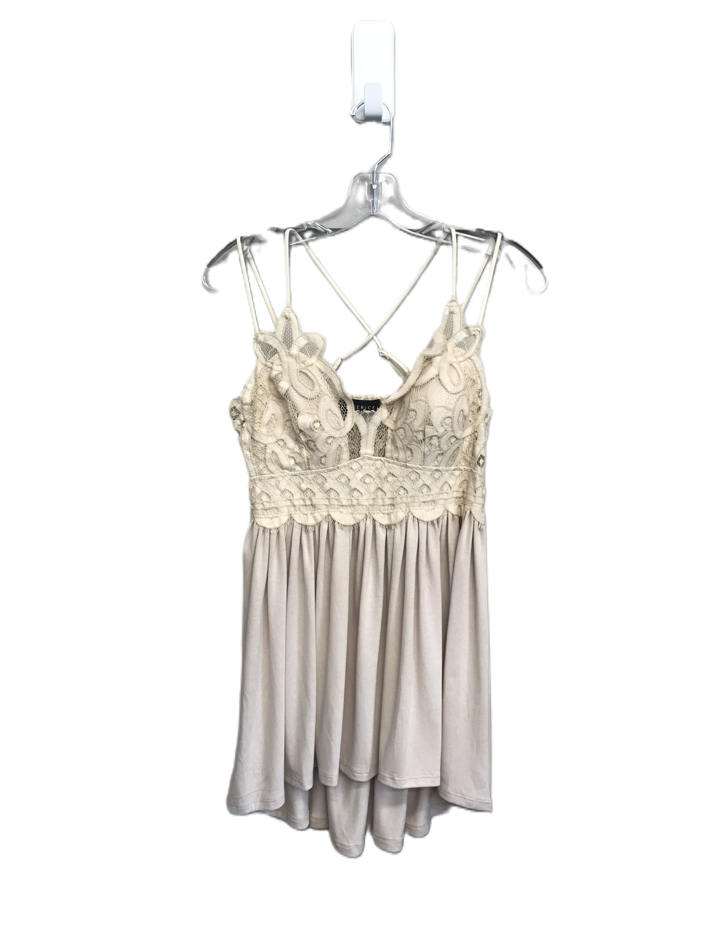 Tan Top Sleeveless By Maverick Size: Xl