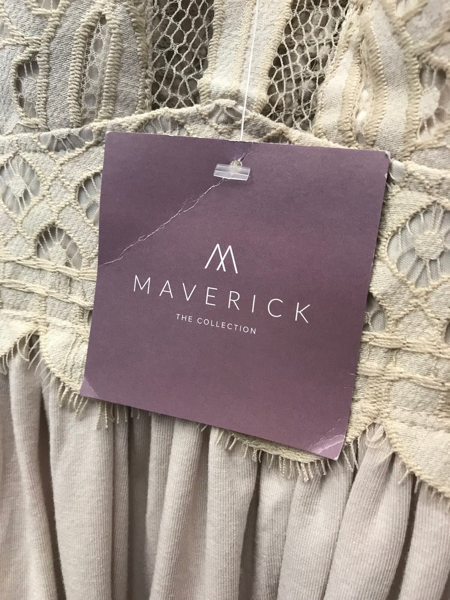 Tan Top Sleeveless By Maverick Size: Xl