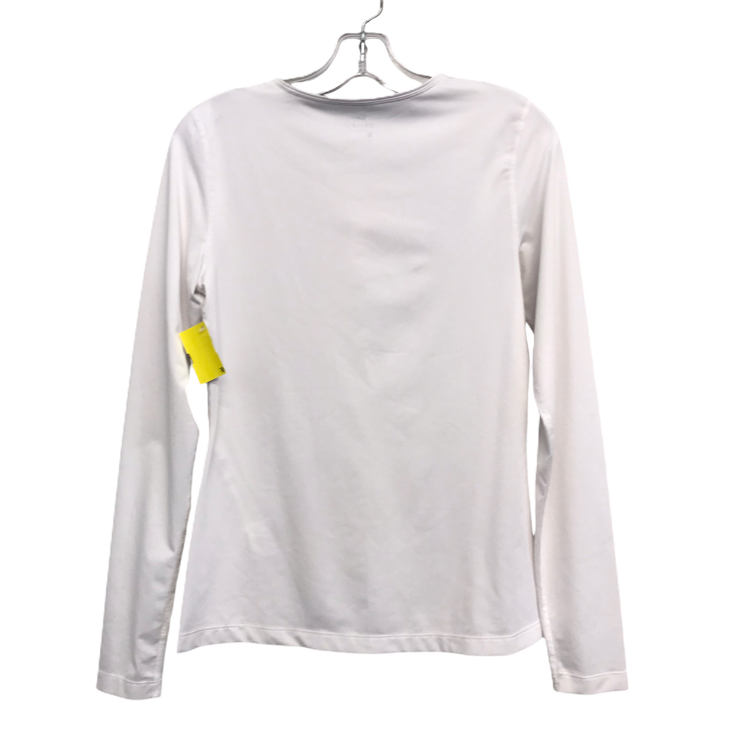 Athletic Top Long Sleeve Crewneck By Nike Apparel In White, Size: S