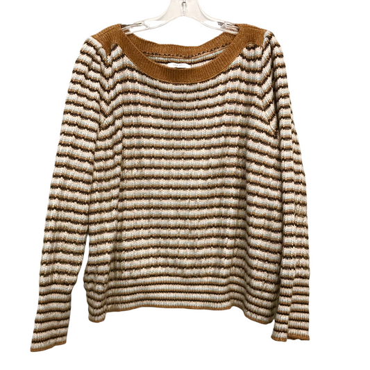 Sweater By Nine West In Striped Pattern, Size: 1x