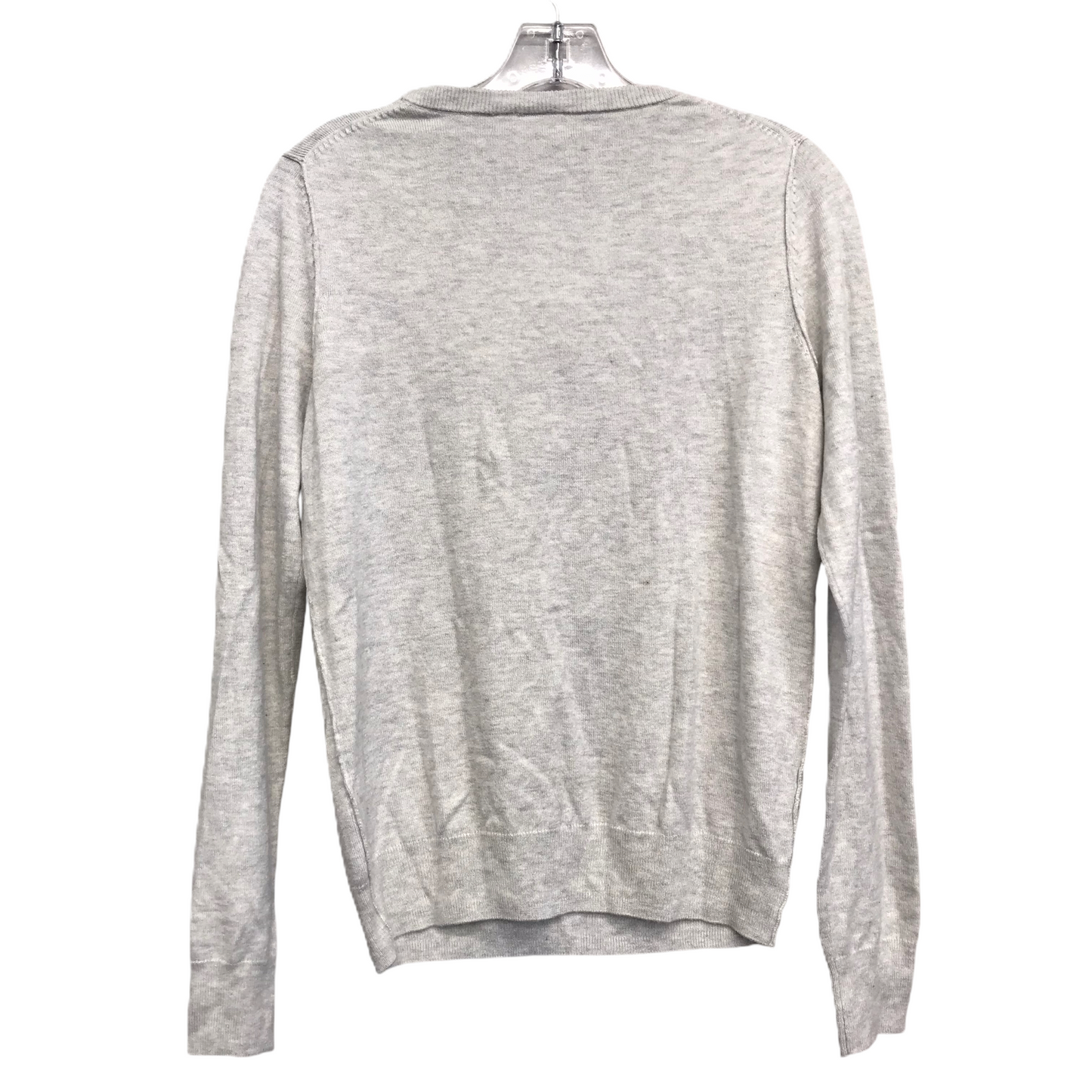 Sweater By Gap In Grey & Silver, Size: S