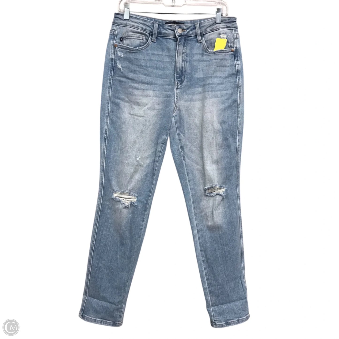 Jeans Boyfriend By Judy Blue In Blue Denim, Size: 10