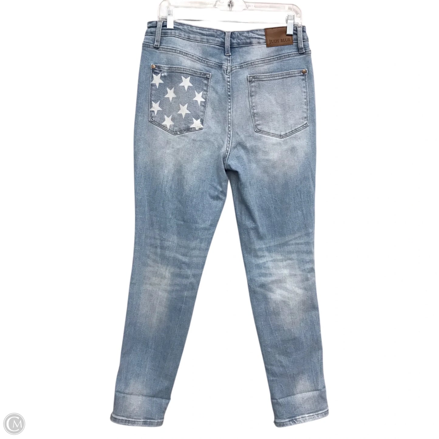 Jeans Boyfriend By Judy Blue In Blue Denim, Size: 10