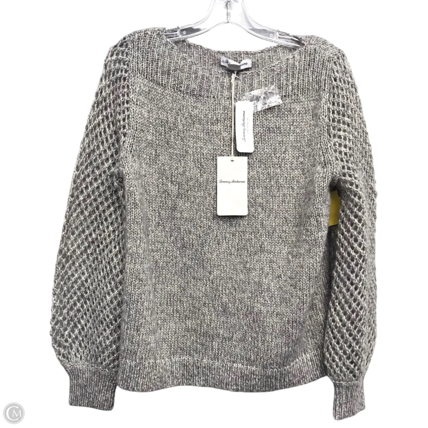 Sweater By Tommy Bahama In Grey & Tan, Size: Xs