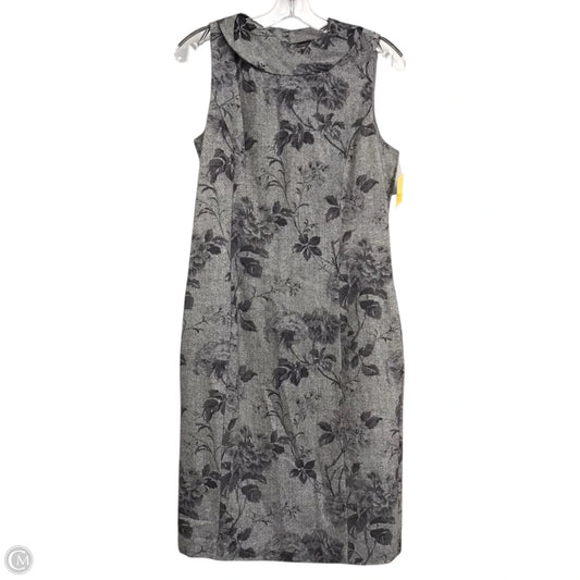 Dress Casual Midi By Talbots In Floral Print, Size: S