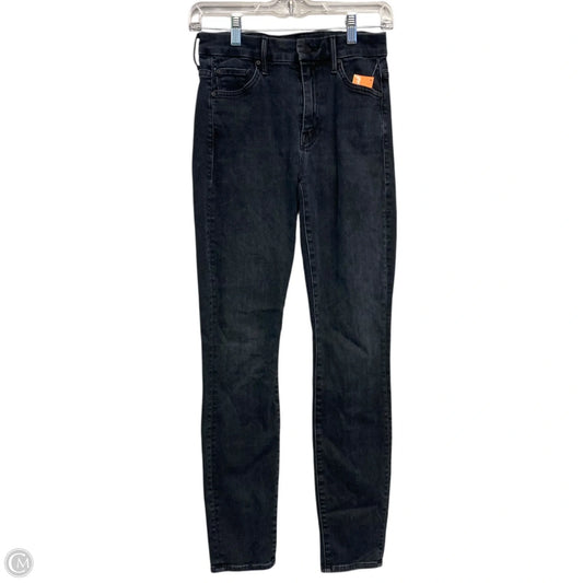 Jeans Skinny By Mother In Black, Size: 2