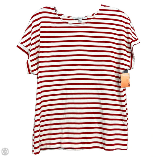 Top Sleeveless By Green Envelope In Striped Pattern, Size: M