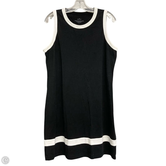 Dress Casual Short By J. Jill In Black & White, Size: M