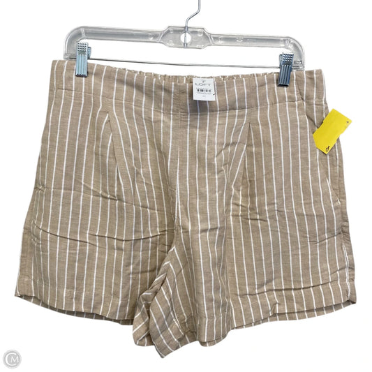 Shorts By Loft In Striped Pattern, Size: 8
