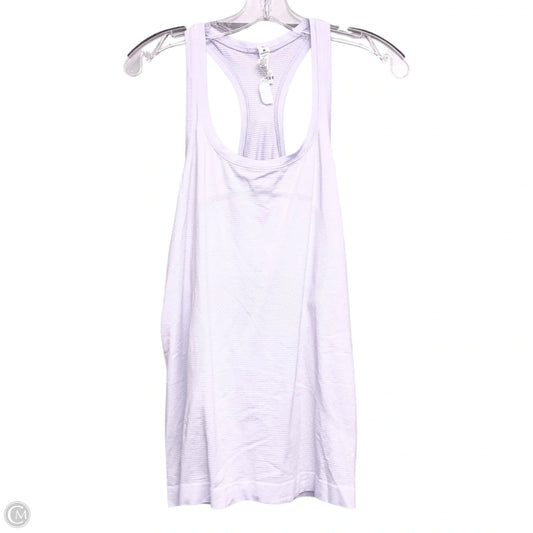 Athletic Tank Top By Lululemon In Purple, Size: M
