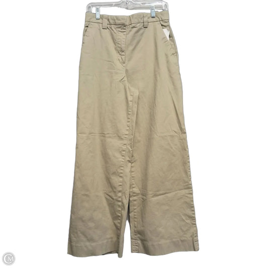 Pants Wide Leg By Abercrombie And Fitch In Tan, Size: 8