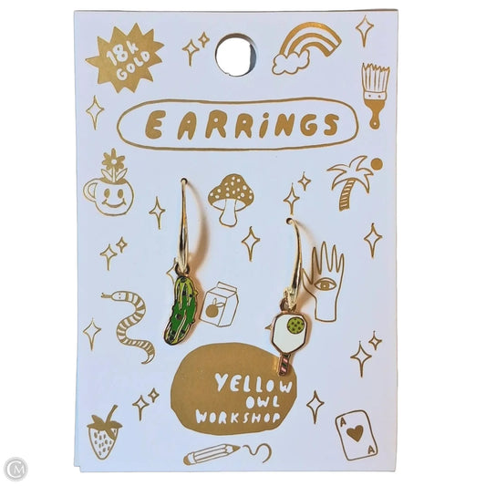 Earrings Dangle/drop By Yellow Owl Workshop