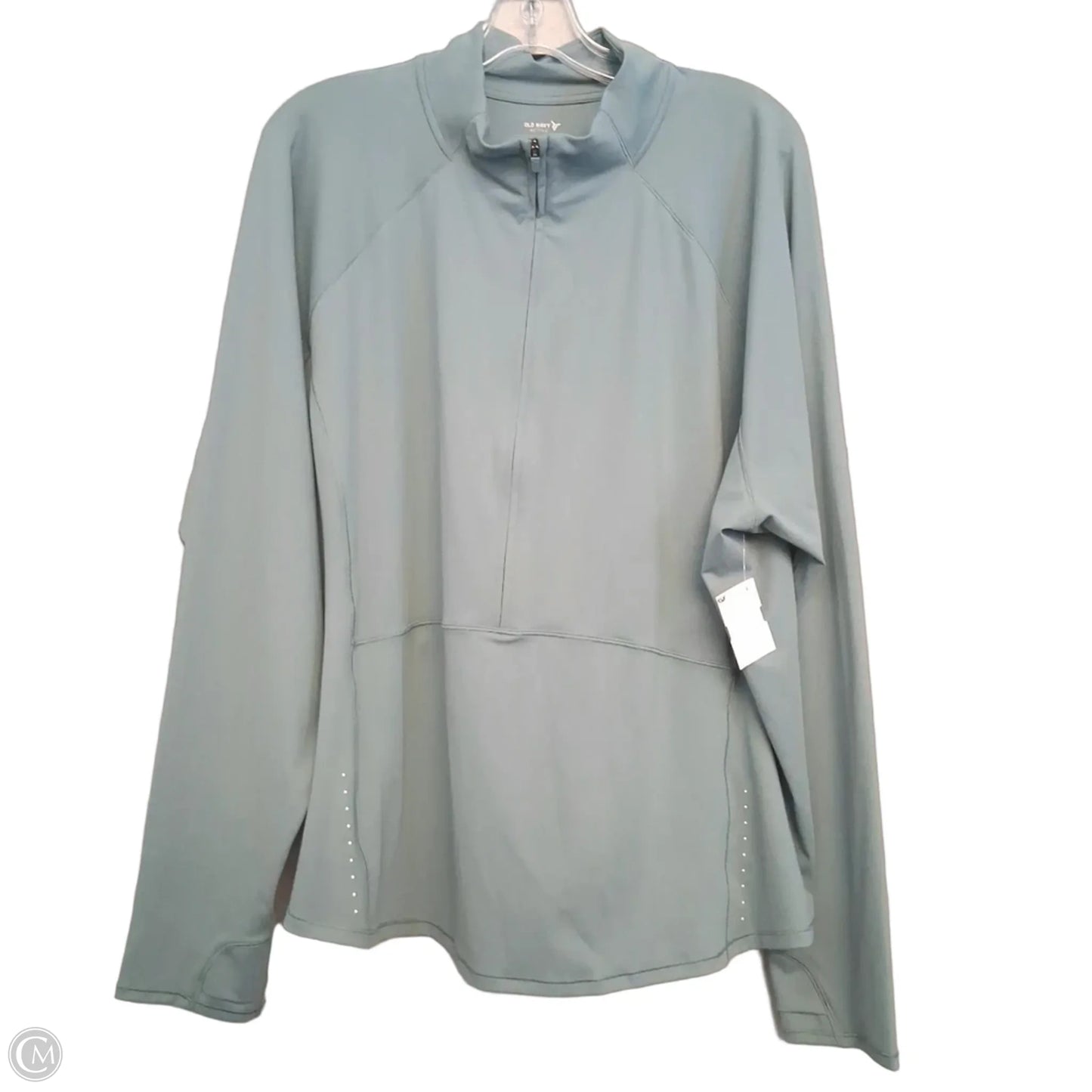 Athletic Jacket By Old Navy In Green, Size: 4x
