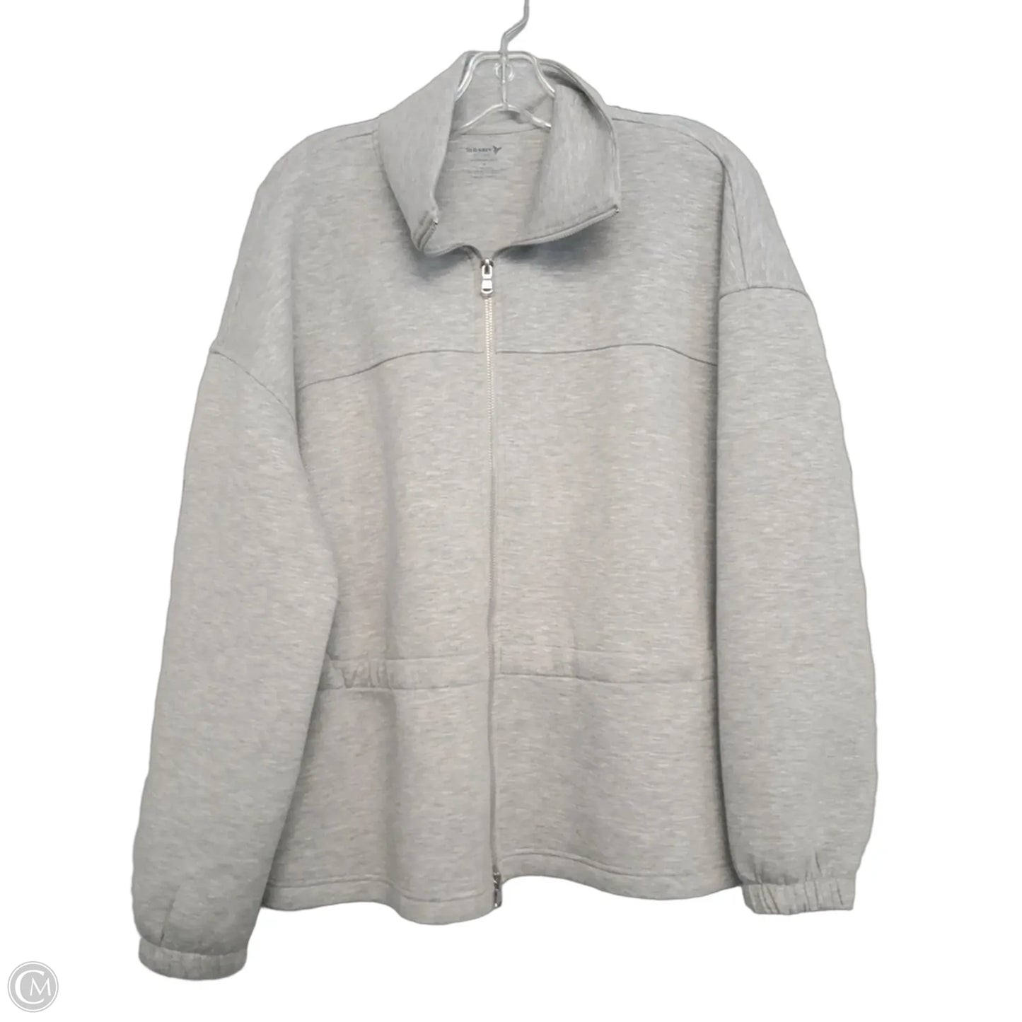 Athletic Jacket By Old Navy In Grey, Size: M
