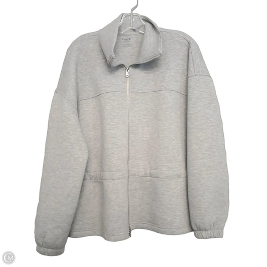 Athletic Jacket By Old Navy In Grey, Size: M