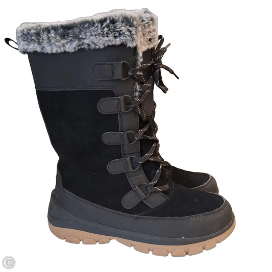 Boots Snow By All In Motion In Black, Size: 8