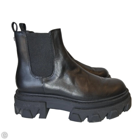 Boots Ankle Heels By Sam Edelman In Black, Size: 6.5