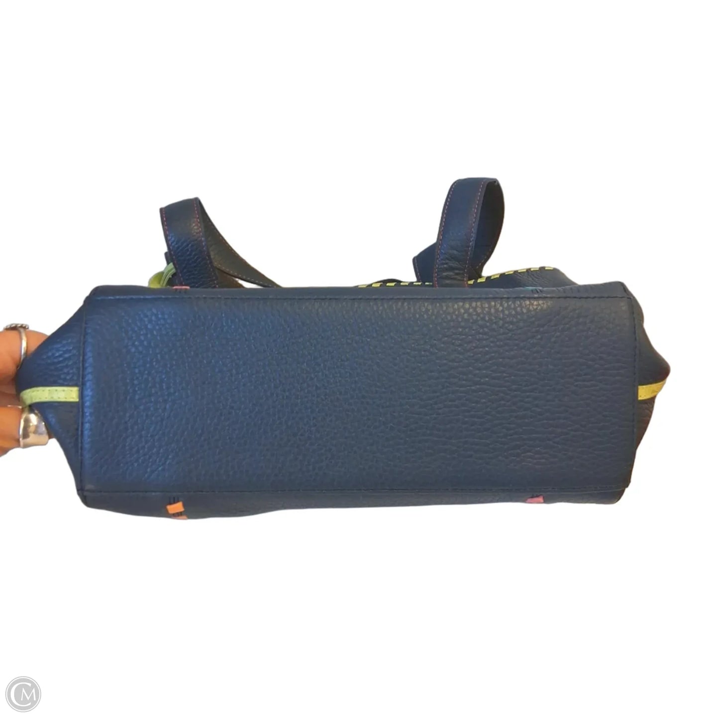 Handbag Leather By Brighton, Size: Medium
