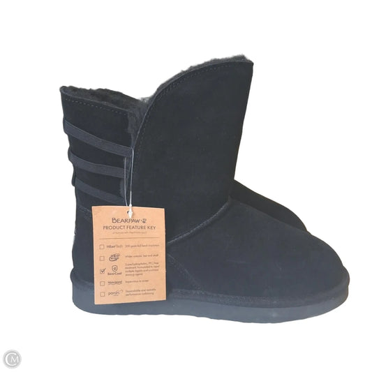 Boots Snow By Bearpaw In Black, Size: 9