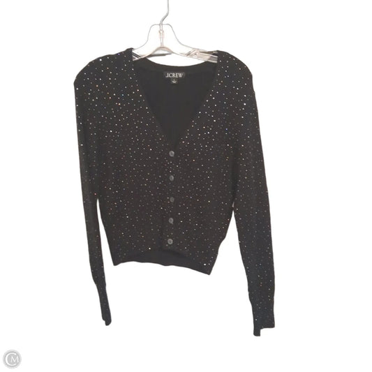 Sweater Cardigan By J. Crew In Black, Size: S