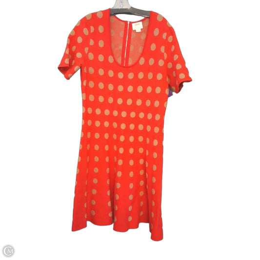 Dress Casual Short By Maeve In Polkadot Pattern, Size: Xl