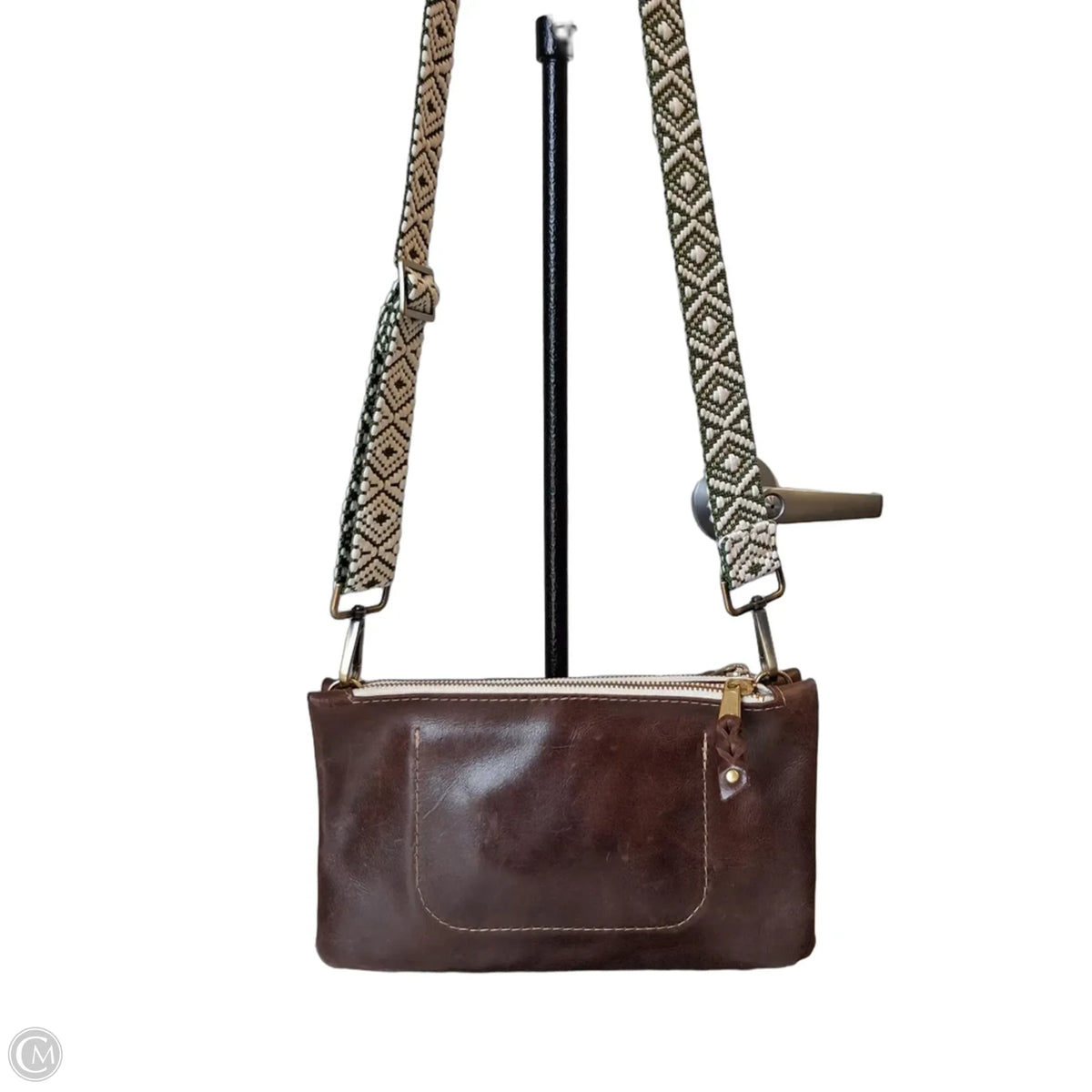 Crossbody Leather By Ellie Jane, Size: Small