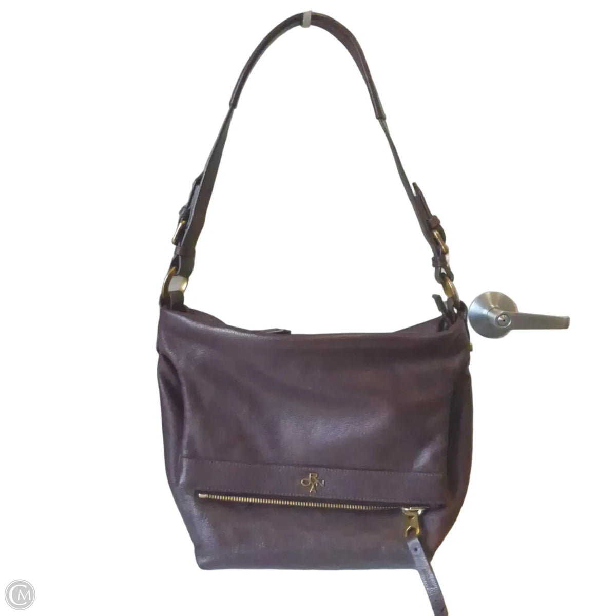 Handbag Leather By Oryany, Size: Large