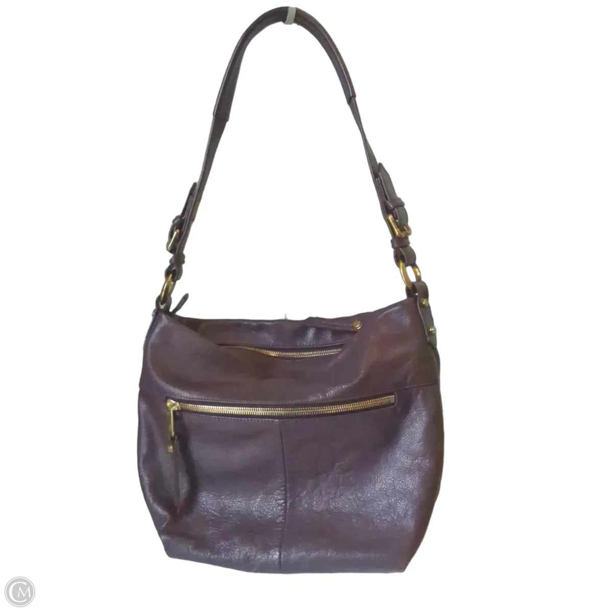 Handbag Leather By Oryany, Size: Large