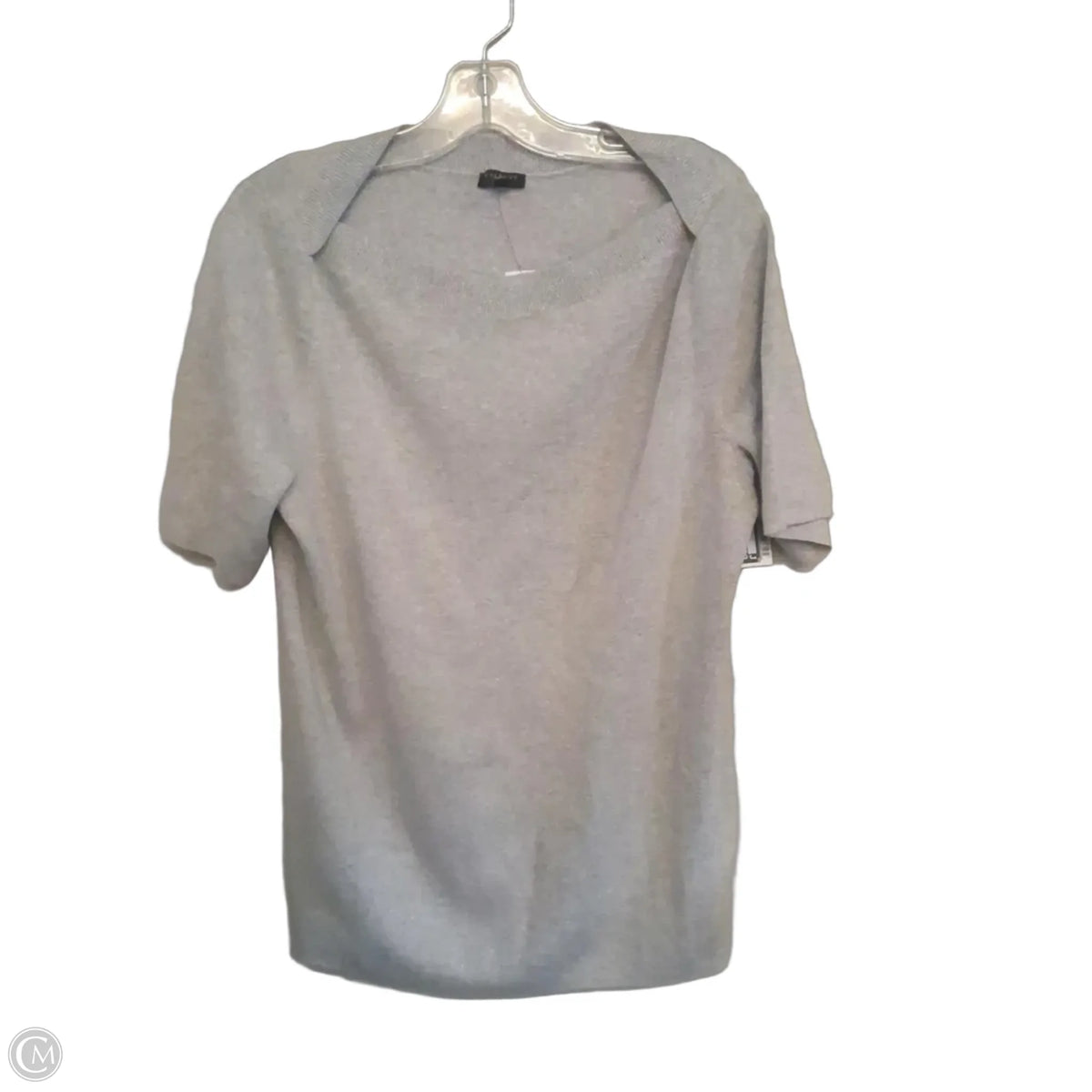 Sweater By Talbots In Silver, Size: 1x