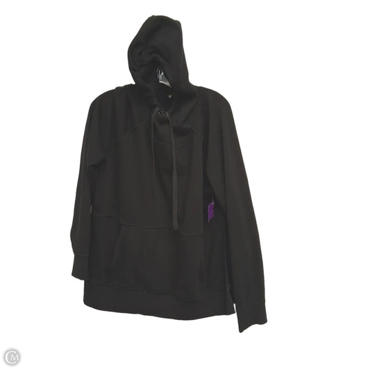 Sweatshirt Hoodie By Athleta In Black, Size: Xl