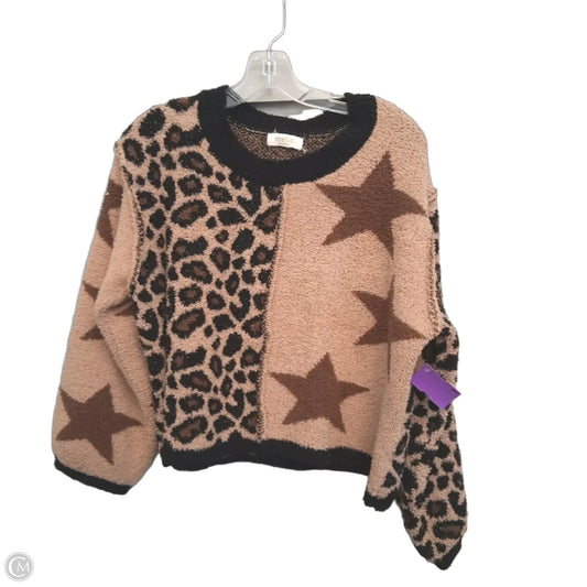 Sweater In Animal Print, Size: S